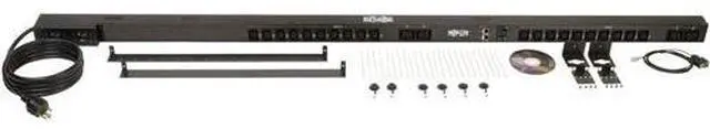 Alt view image 6 of 11 - Tripp Lite PDU Monitored 24 Outlets 208/240V 5.8kW L6-30P PDUNVR30HVLX