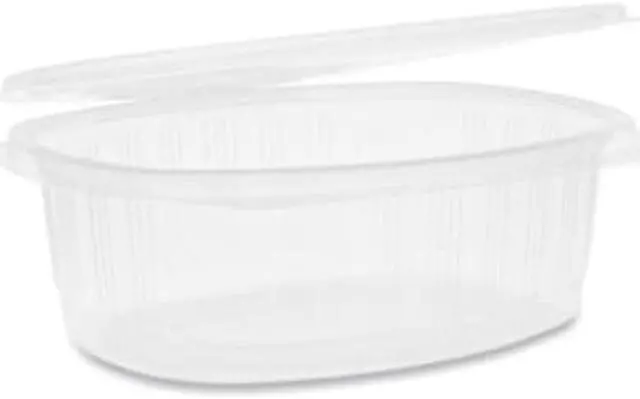 Alt view image 5 of 16 - Pactiv Hinged Lid Deli Containers, 8.88x7.25x2.94, 48 oz YCA910480000