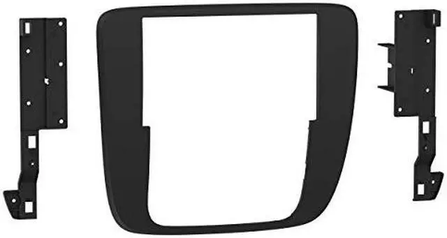Alt view image 14 of 18 - Metra 108-GM2B Double DIN Dash Kit For Chevrolet / GMC Vehicles Matte Black