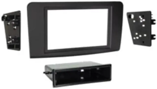 Alt view image 5 of 12 - Metra 99-8723B Single or Double DIN Dash Kit for Mercedes Benz ML Class '06-'11