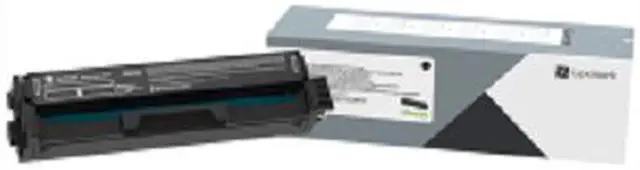 Alt view image 8 of 14 - Lexmark C340X10 Laser Toner Cartridge Black in Retail Packaging