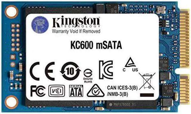 Alt view image 7 of 20 - 1024G SSD KC600 SATA3 MSATA
