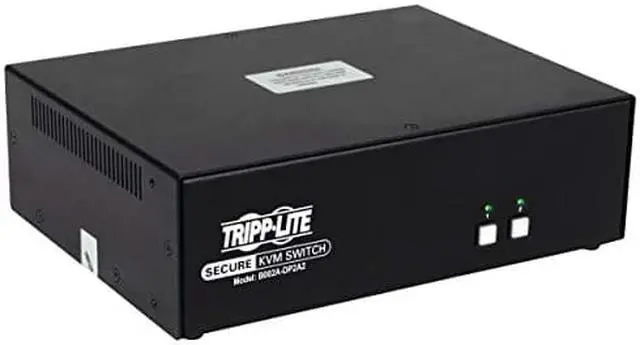 Alt view image 11 of 20 - Tripp Lite 2-Port NIAP PP3.0-Certified DisplayPort KVM Switch B002ADP2A2