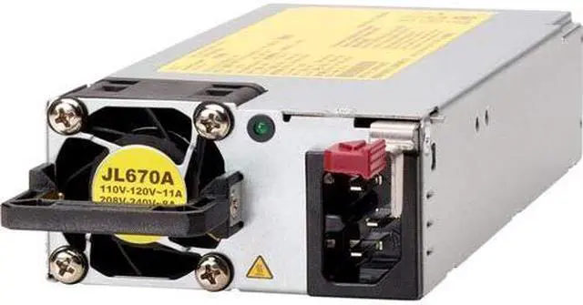 Alt view image 7 of 10 - HPE Aruba X372 54VDC 1600W PS U.S. - English Localization