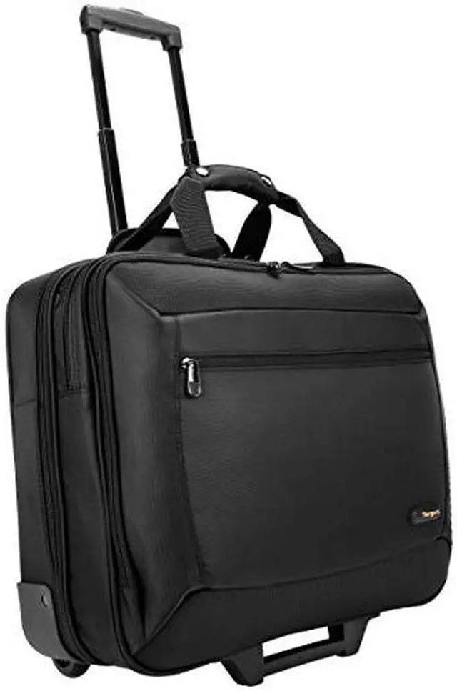 Alt view image 9 of 20 - Targus CityGear TCG717GL Carrying Case (Roller) for 15" to 17.3" Notebook - Black, Gray - 8.6" Height x 16.5" Width x 17.6" Depth - 6.60 gal Volume Capacity