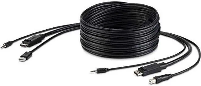 Alt view image 7 of 13 - Belkin Taa Dp/Usb/Aud Skvm Cbl Dp M/M; Usb A/B