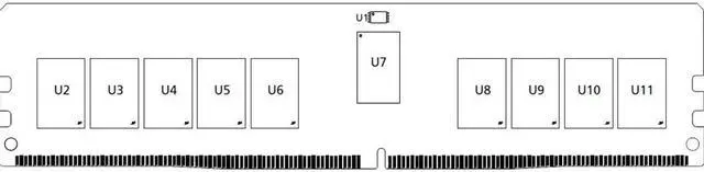 Alt view image 6 of 9 - Micron 16GB DDR4 SDRAM Memory Module MTA18ASF2G72PDZ3G2R1