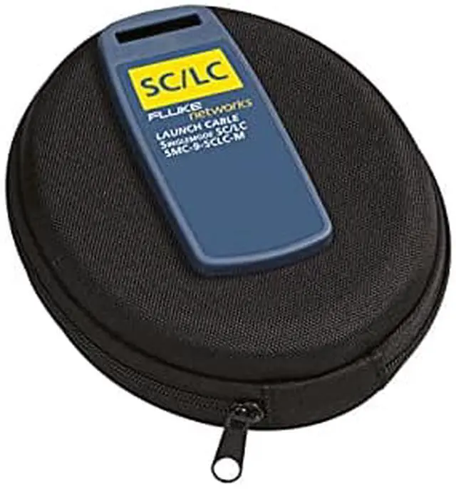 Alt view image 5 of 8 - Fluke SMC-9-SCLC-M Single Mode Launch Cable 160M SC/LC Metal 5235174