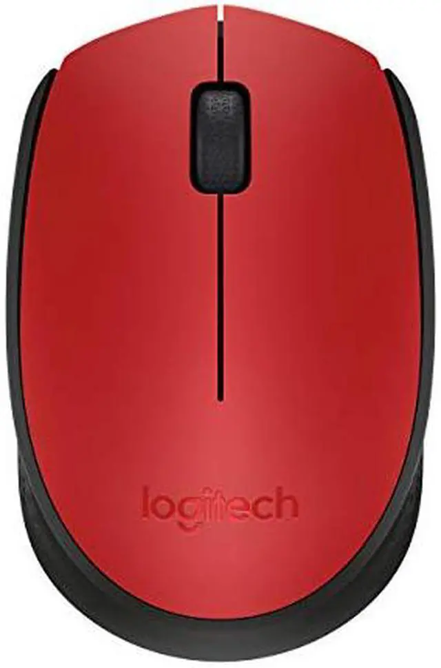 Alt view image 11 of 19 - Logitech M170 910-004941 Red 1 x Wheel USB RF Wireless Optical Mouse