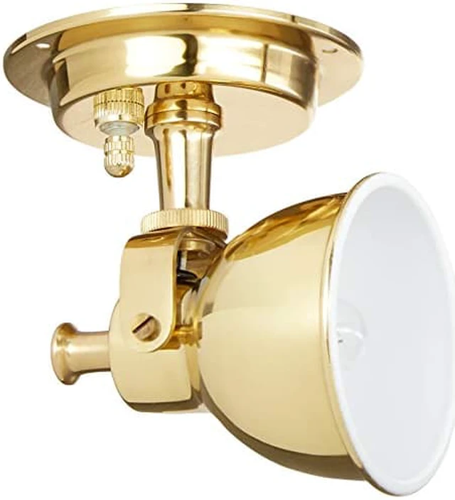 Alt view image 7 of 13 - Sea-Dog Brass Berth Light - Small