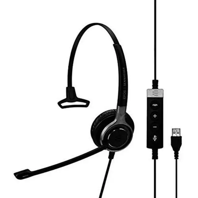 Alt view image 7 of 10 - EPOS IMPACT SC 630 USB ML Premium Wired Headset