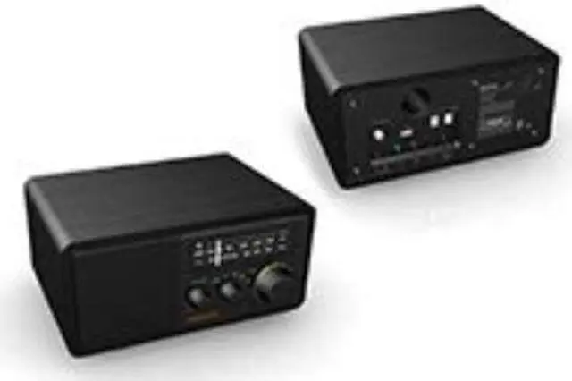 Alt view image 9 of 11 - Sangean SG-118 Retro AM/FM Bluetooth Wooden Cabinet Radio - Black