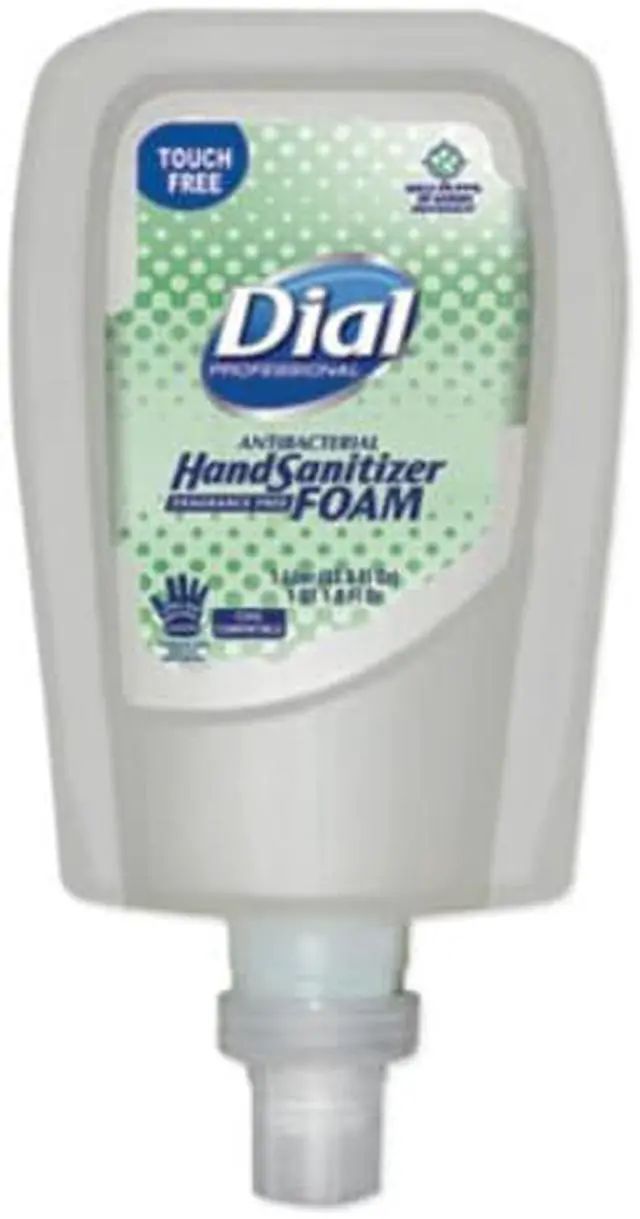 Alt view image 7 of 17 - Dial Antimicrobial Foaming Hand Sanitizer Touch-Free Disp Refill 1000 mL 16694