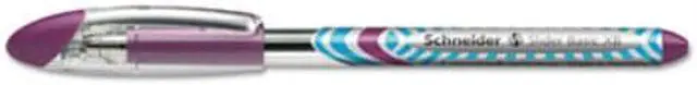 Alt view image 5 of 9 - Stride Writing Slider Stick Ballpoint Pen 1.4mm Purple Ink