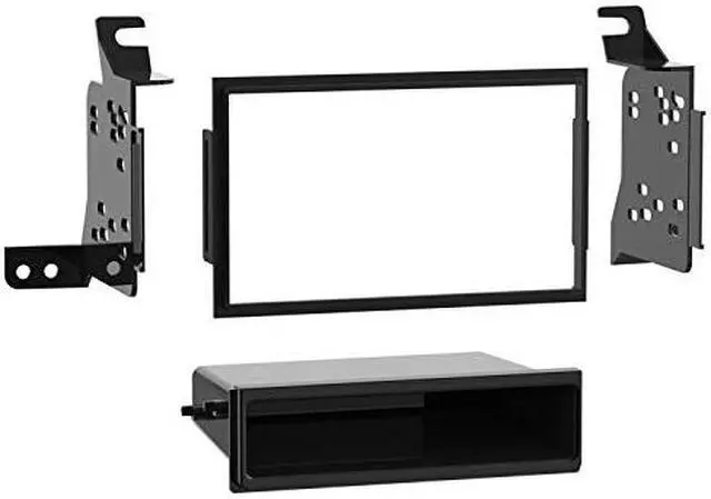 Alt view image 6 of 8 - Metra 99-5851CH 1 or 2-Din Turbo Touch Dash Kit for Ford Edge 2015-up