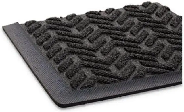 Alt view image 7 of 16 - Crown Mats Ribbed Vinyl Anti-Fatigue Mat 24 x 36 Black FL2436BK