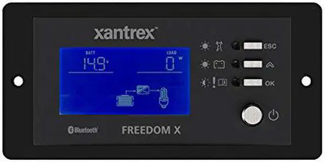 Alt view image 7 of 14 - XANTREX FREEDOM X & XC REMOTE PANEL WITH BLUETOOTH AND 25'