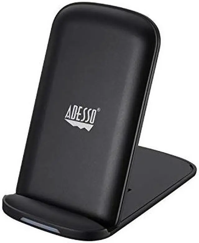 Alt view image 15 of 19 - Adesso 10W Max Qi-Certified 2-Coil Foldable Wireless Charging Stand AUH1020