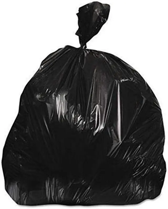 Alt view image 6 of 8 - Heritage Low-Density Can Liners 40-45 gal 0.7 mil 40 x 46 Black 250/Carton
