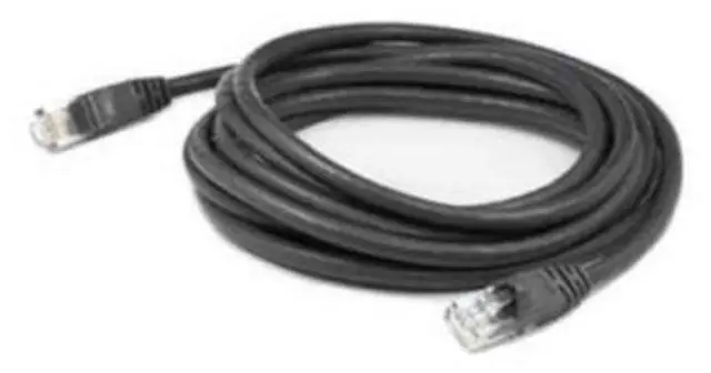 Alt view image 6 of 9 - AddOn 3ft Cat6A Snagless UTP Network Patch Cable Black ADD3FCAT6ABK