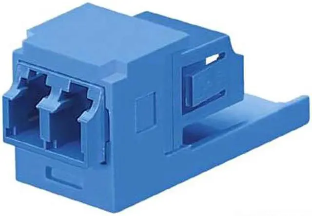 Alt view image 6 of 11 - Pannet Adapter,Singlemode Duplex LC Fiber,Blue  CMDSLCZBU
