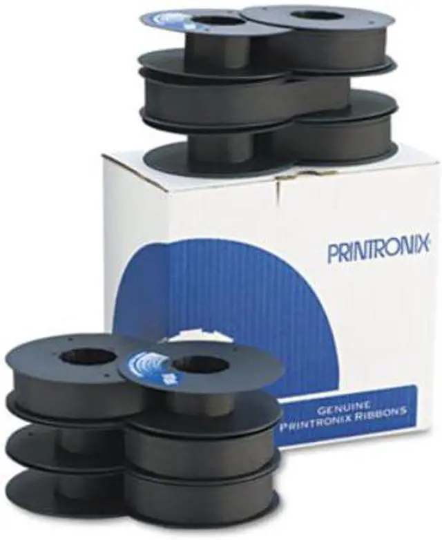 Alt view image 7 of 10 - Printronix 107675007 Text Ribbon Black