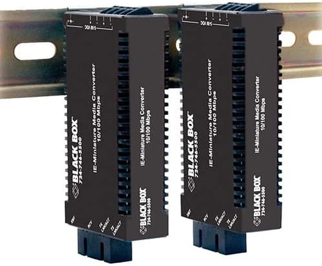 Alt view image 5 of 10 - Black Box FlexPoint 14-Slot Media Converter Chassis LMC200