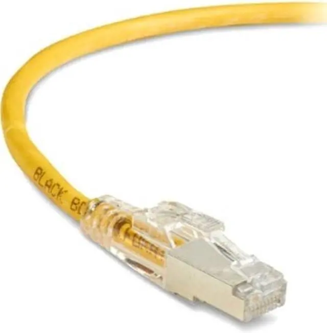 Alt view image 5 of 8 - GIGATRUE 3 CAT6. SHIELDED PATCH CORD YELLOW 3FT