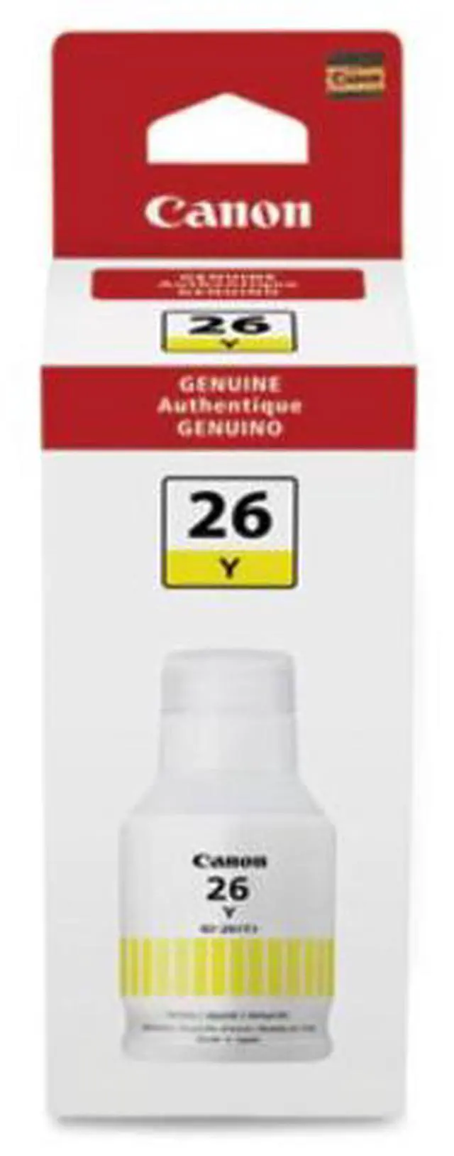 Alt view image 7 of 13 - Canon GI-26 Pigment Yellow Ink Bottle 4423C001
