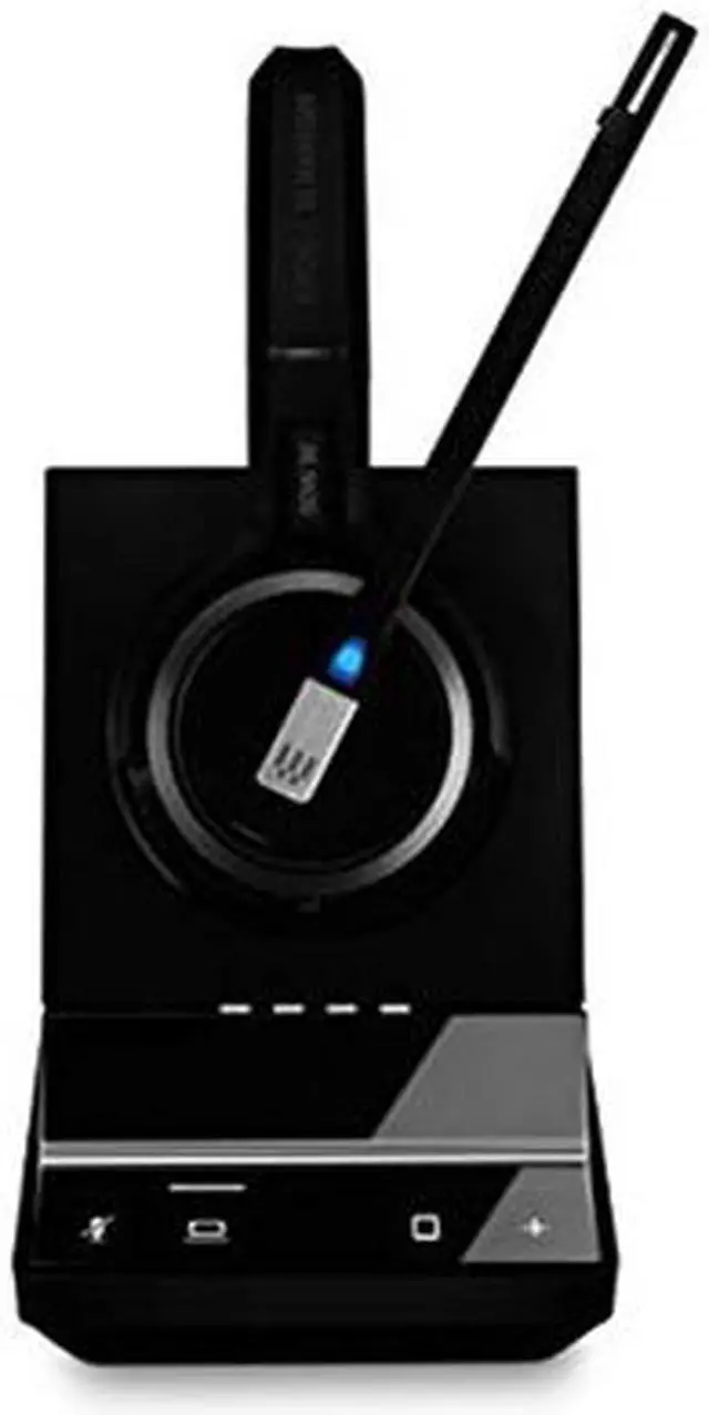 Alt view image 8 of 12 - EPOS Sennheiser SDW 5033 1000589 Monaural On-Ear Wireless DECT Headset