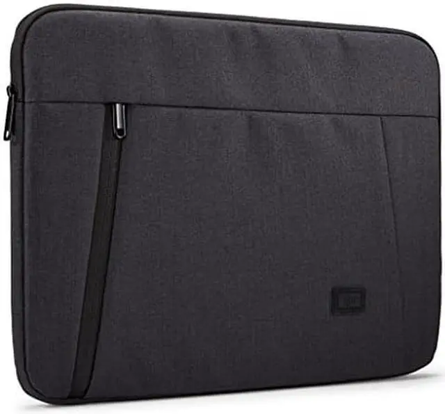 Alt view image 12 of 20 - Case Logic Huxton Carrying Case (Sleeve) for 15.6" Notebook - Black - Polyester - 11.6" Height x 15.7" Width x 1.2" Depth