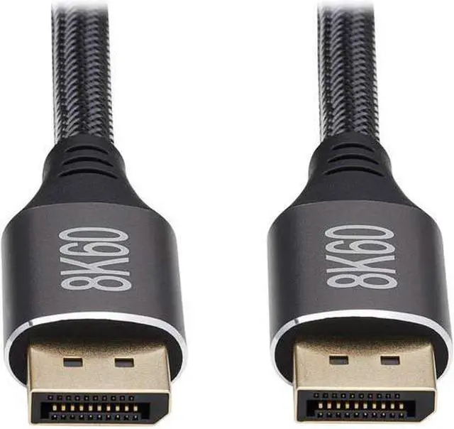 Alt view image 10 of 13 - Tripp Lite P580-003-8K6 Displayport A/V Cable