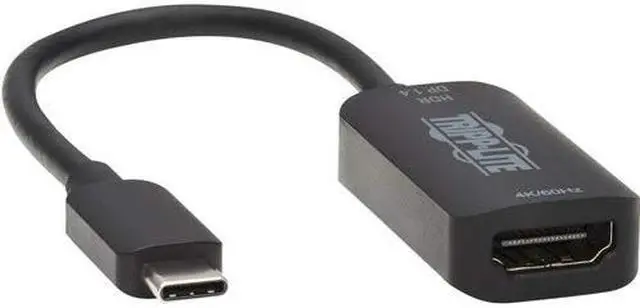 Alt view image 14 of 20 - Tripp Lite U444-06N-HDR4-B HDMI/USB-C Audio/Video Adapter U44406NHDR4B