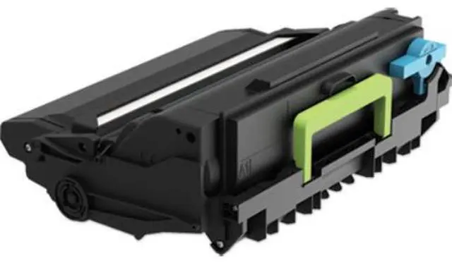 Alt view image 12 of 19 - Lexmark 55B1000 Laser Toner Cartridge Black in Retail Packaging
