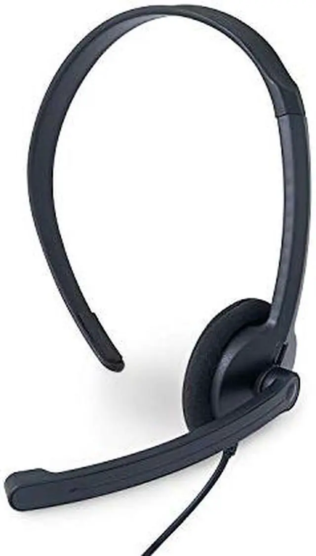 Alt view image 14 of 20 - Verbatim Mono 3.5mm Headset with Microphone and In-Line Remote