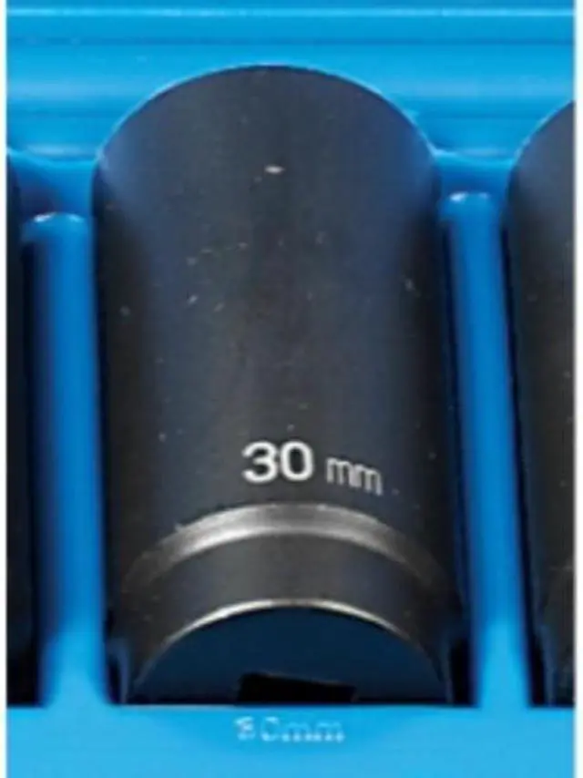 Alt view image 6 of 8 - GREY PNEUMATIC 2130MD 1/2" Drive, 30mm Size, Metric Socket, 12 Points, 30mm,