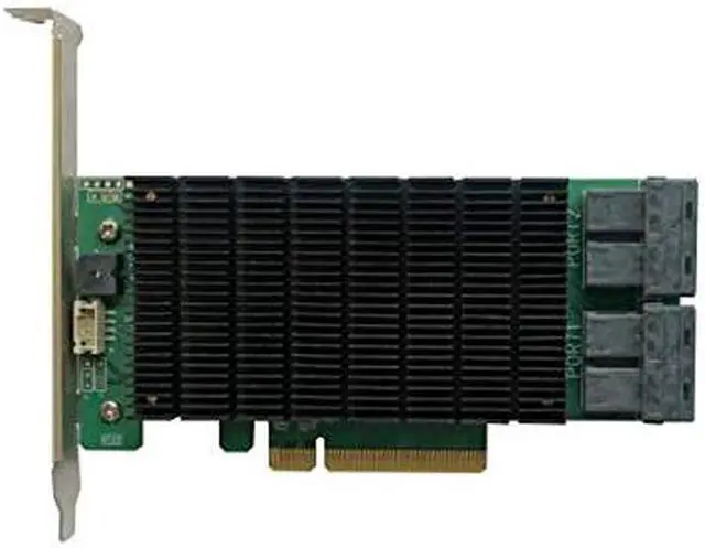 Alt view image 7 of 16 - HighPoint RR2840C PCI-Express 3.0 x8 Low Profile PCI-Express Controller Card