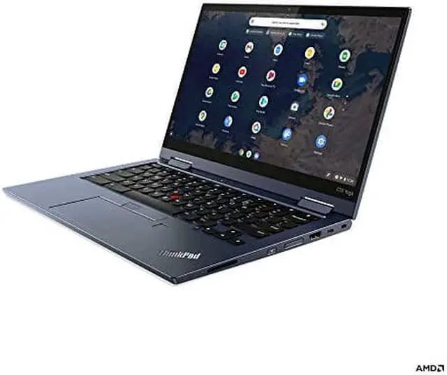 Alt view image 12 of 20 - Lenovo ThinkPad C13 Yoga Gen 1 20UX000MUS Chromebook AMD Ryzen 5 3000 Series 3500C (2.10 GHz) 8 GB Memory 128 GB PCIe SSD 13.3" FHD IPS Touchscreen 1920 x 1080 Chrome OS