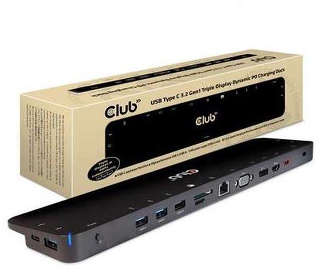 Alt view image 13 of 20 - USB 32 GEN1 C TRIPLE DISPLAY DYNAMIC 100W PD CHARGING DOCK THE 5 X USBA PORTS