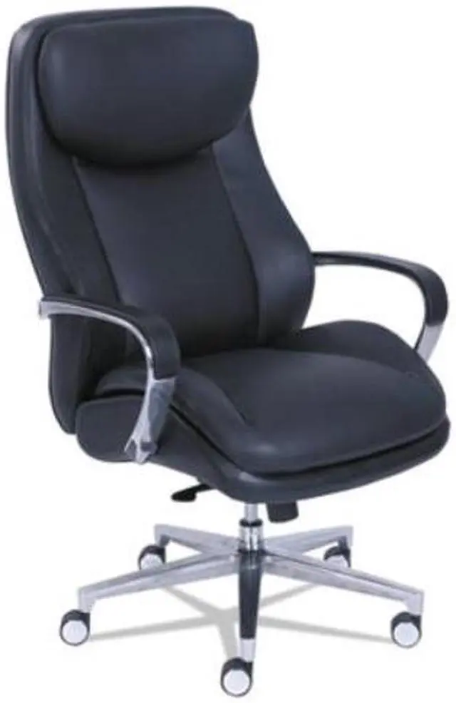 Alt view image 8 of 14 - La-Z-Boy Commercial 2000 Big and Tall Executive Chair Black 48968