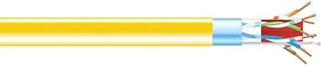 Alt view image 7 of 9 - CAT6A SHLD BULK CABLE FUTP 1000 PVC YE