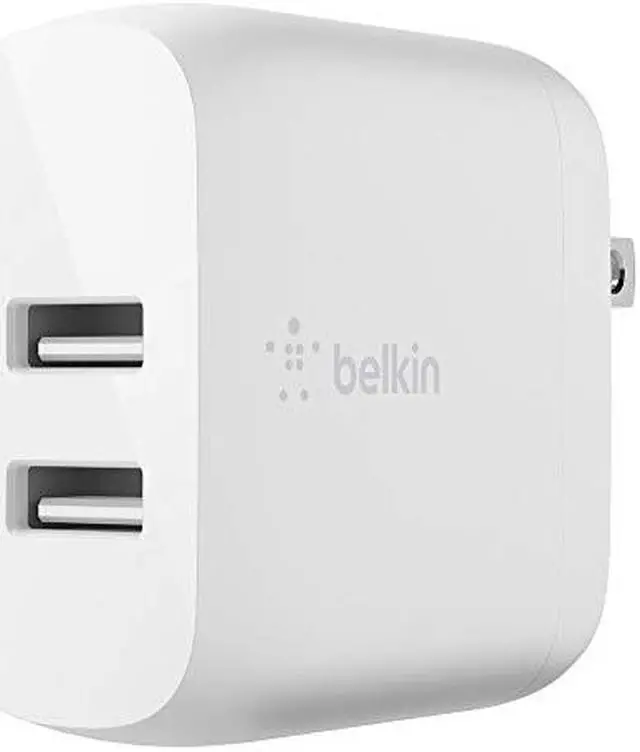 Alt view image 13 of 20 - Belkin Boost?Charge Dual Usb-A Wall Charger 24W