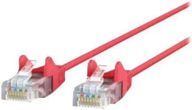 Alt view image 10 of 12 - Belkin Cat.6 UTP Patch Network Cable CE001B15REDS