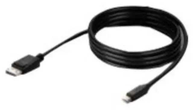 Alt view image 7 of 12 - Belkin DP 1.2a to MiniDP Video KVM Cable F1DN1VCBLMP6T