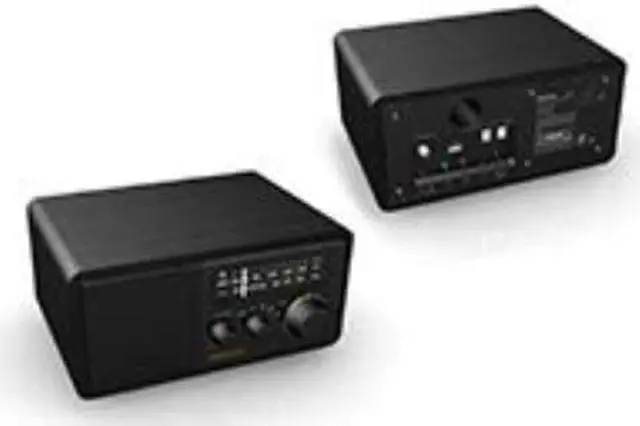 Alt view image 11 of 11 - Sangean SG-118 Retro AM/FM Bluetooth Wooden Cabinet Radio - Black