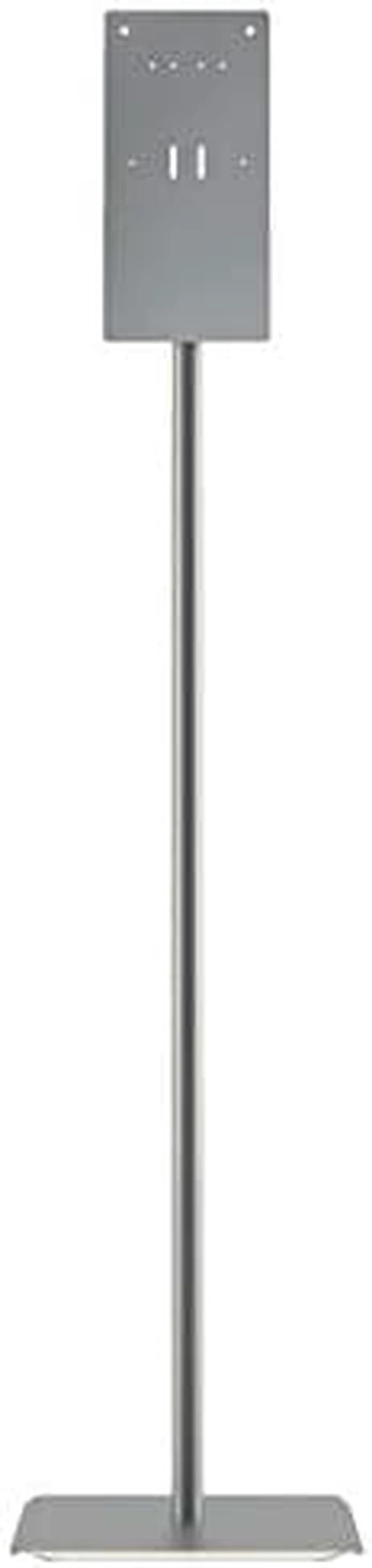 Alt view image 8 of 15 - Hand Sanitizer Station Stand 12 x 16 x 54 Silver HONSTANDP8T