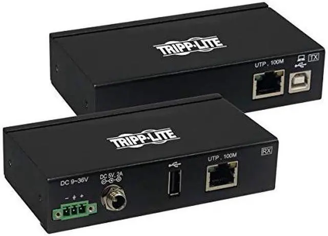 Alt view image 12 of 20 - Tripp Lite B203-101-IND-ER USB Extender B203101INDER