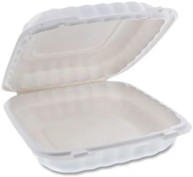 Alt view image 10 of 10 - Pactiv Container,H/L,42oz,Wh YCN80901