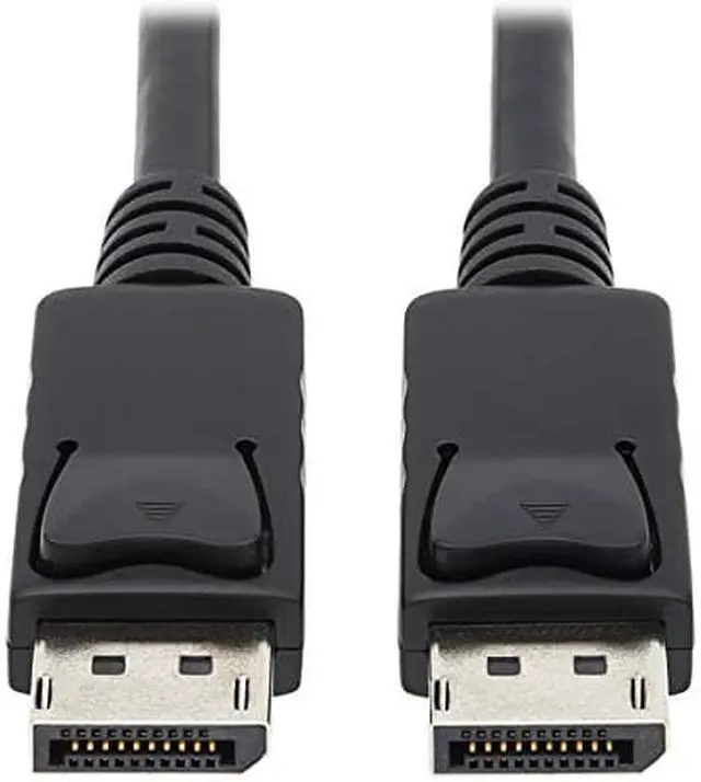 Alt view image 12 of 16 - Tripp Lite P580AB-006 6ft High-Speed DisplayPort Antibacterial Cable Black