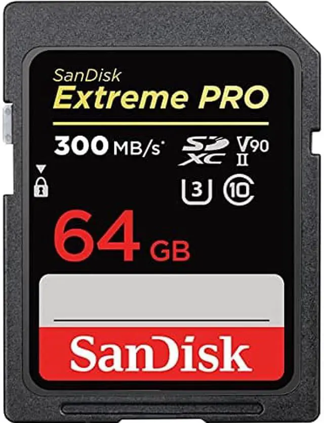 Alt view image 14 of 20 - SanDisk 64GB Extreme PRO UHS-II Memory Card, 300MB/s Read, 260MB/s Write
